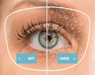 Blaulichtfilter inkl. Lotus Beschichtung