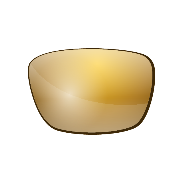 Goldene Verspiegelung